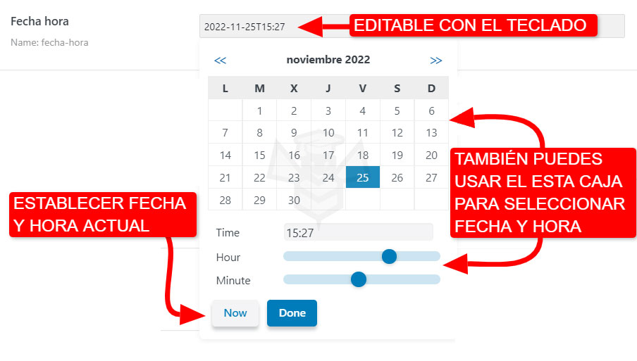 Metacampo Datetime de Post Type de JetEngine
