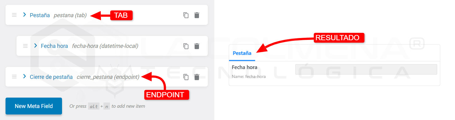 Tab y endpoint en Post Type de JetEngine