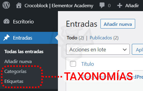 Taxonomías