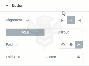 Unfold - Button